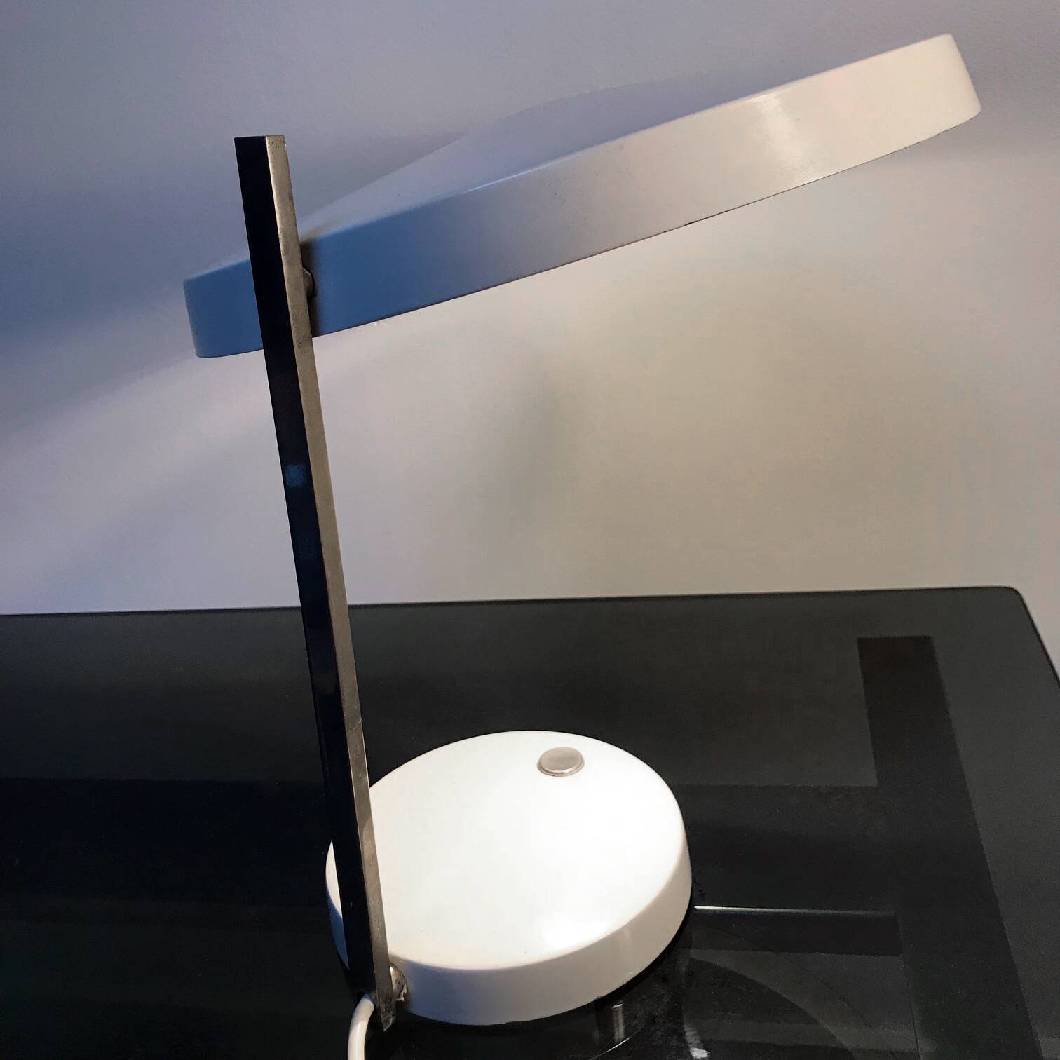 Vintage Desk Lamp • Oslo • Heinz Pfaender • Hillebrand • Space Age • 1960