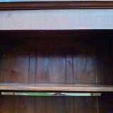 Walnut restoration cabinet