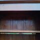 Walnut restoration cabinet