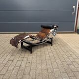 Cassina lc4 le corbusier original in cowhide new in its box
