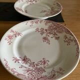 Set of two Terre de fer compote bowls, Althea model