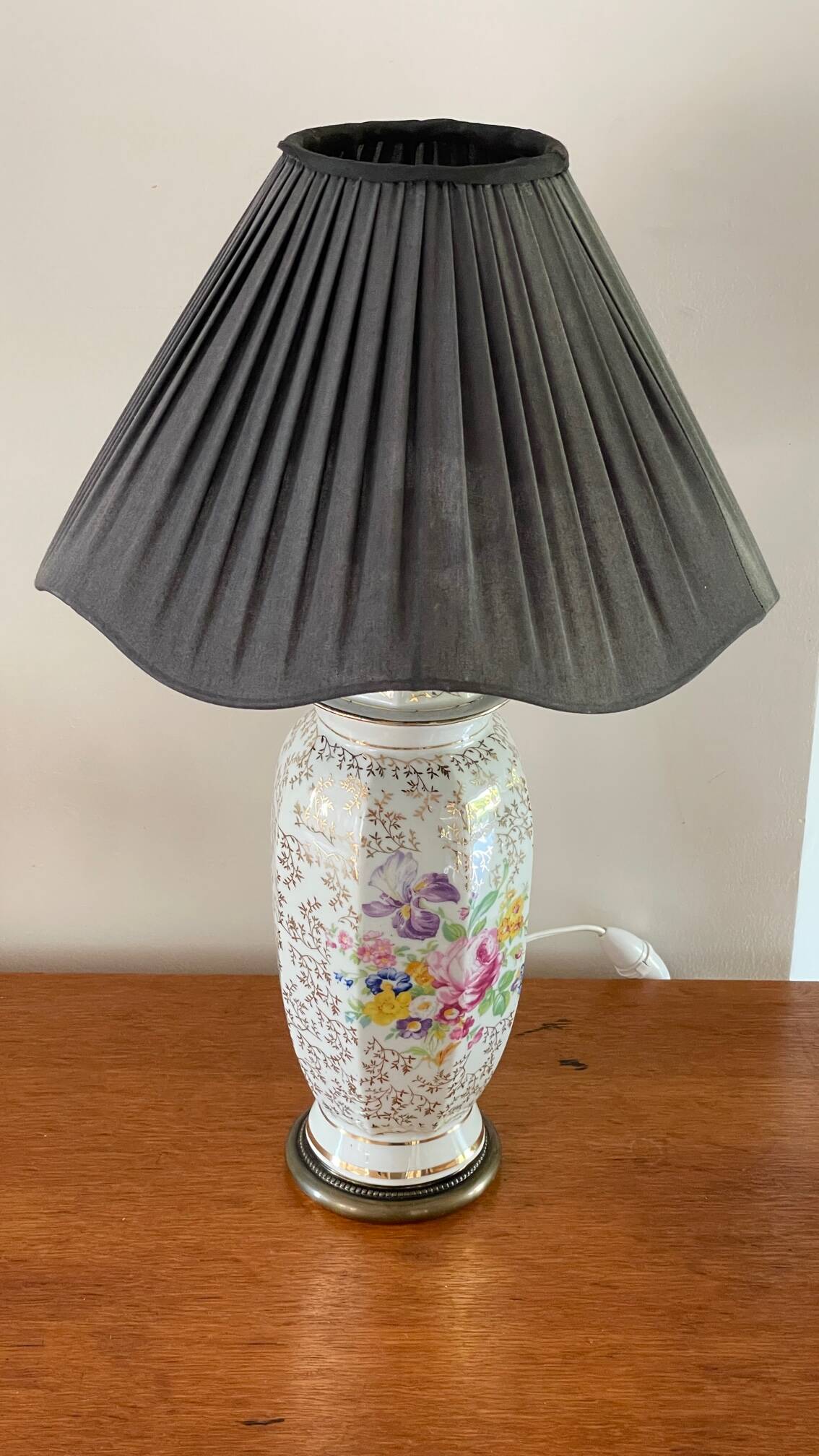 LAMP Porcelain from LIMOGES France
