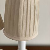 Lampe bougeoir blanc baroque