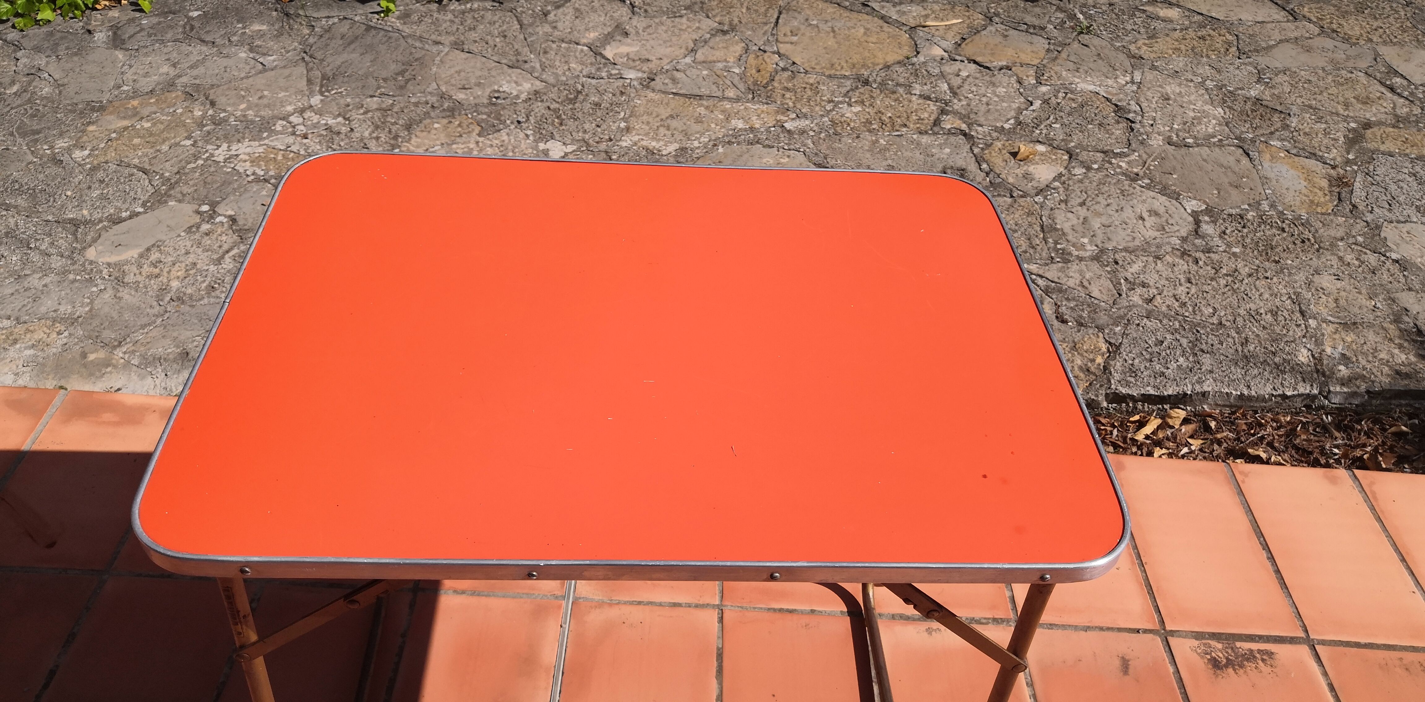 Vintage lafuma camping table 70s