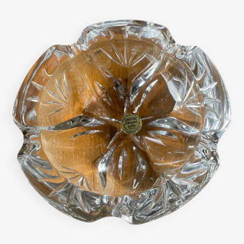 Vintage ashtray in cut Arques crystal
