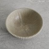 Vintage Danish Mid Century Decorative Ceramic Bowl by Arne Bang, 1950s