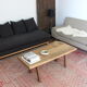 Table basse brute en bois