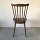Suite de 6 chaises bistrot Menuet par Baumann, circa 1970.