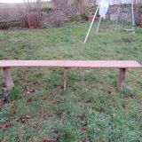 Wooden bench