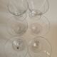6 crystal water glasses