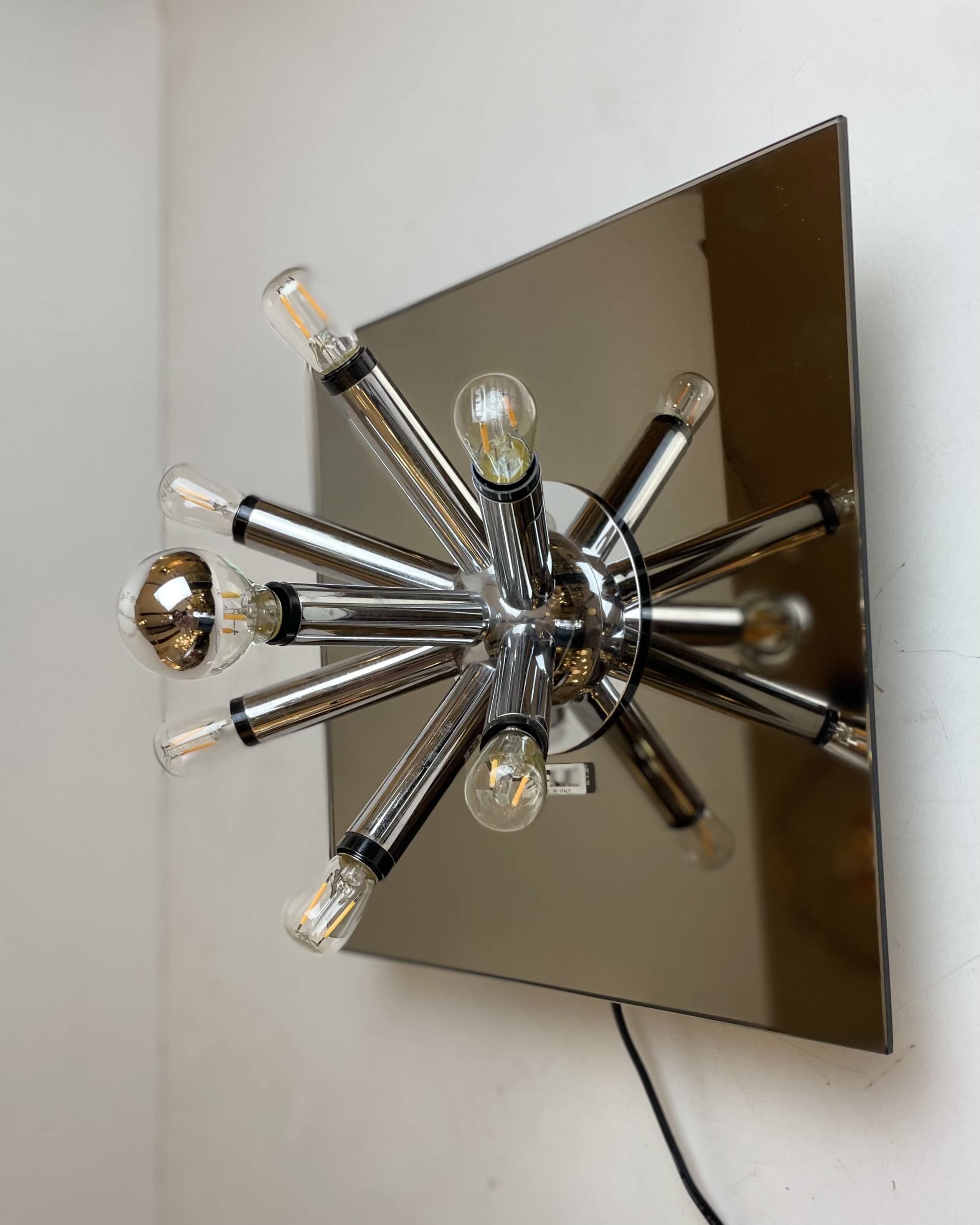 Lampe murale ou plafonnier pour salle de bain par Bath Firenze, années 1970