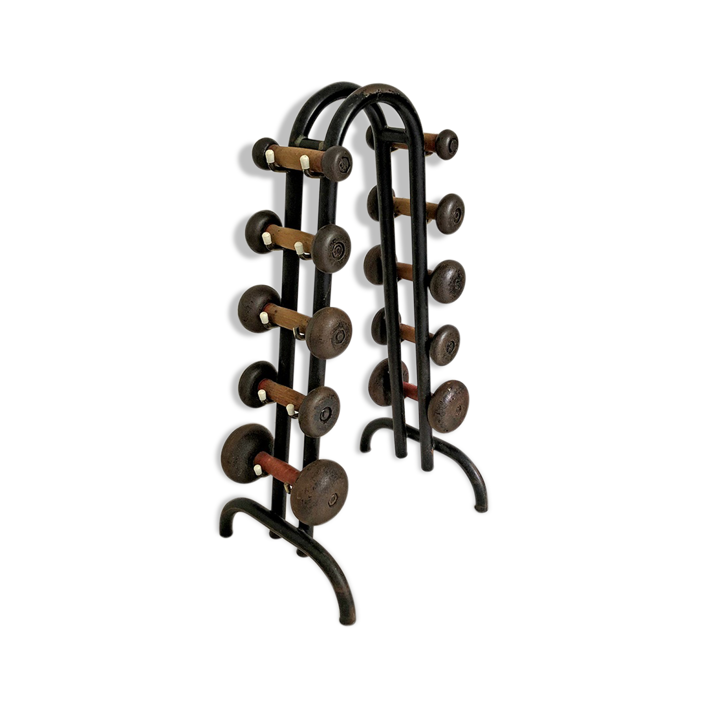 60's vintage dumbbell set