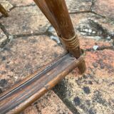 Vintage rattan children's armchair
