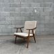Boomerang armchair