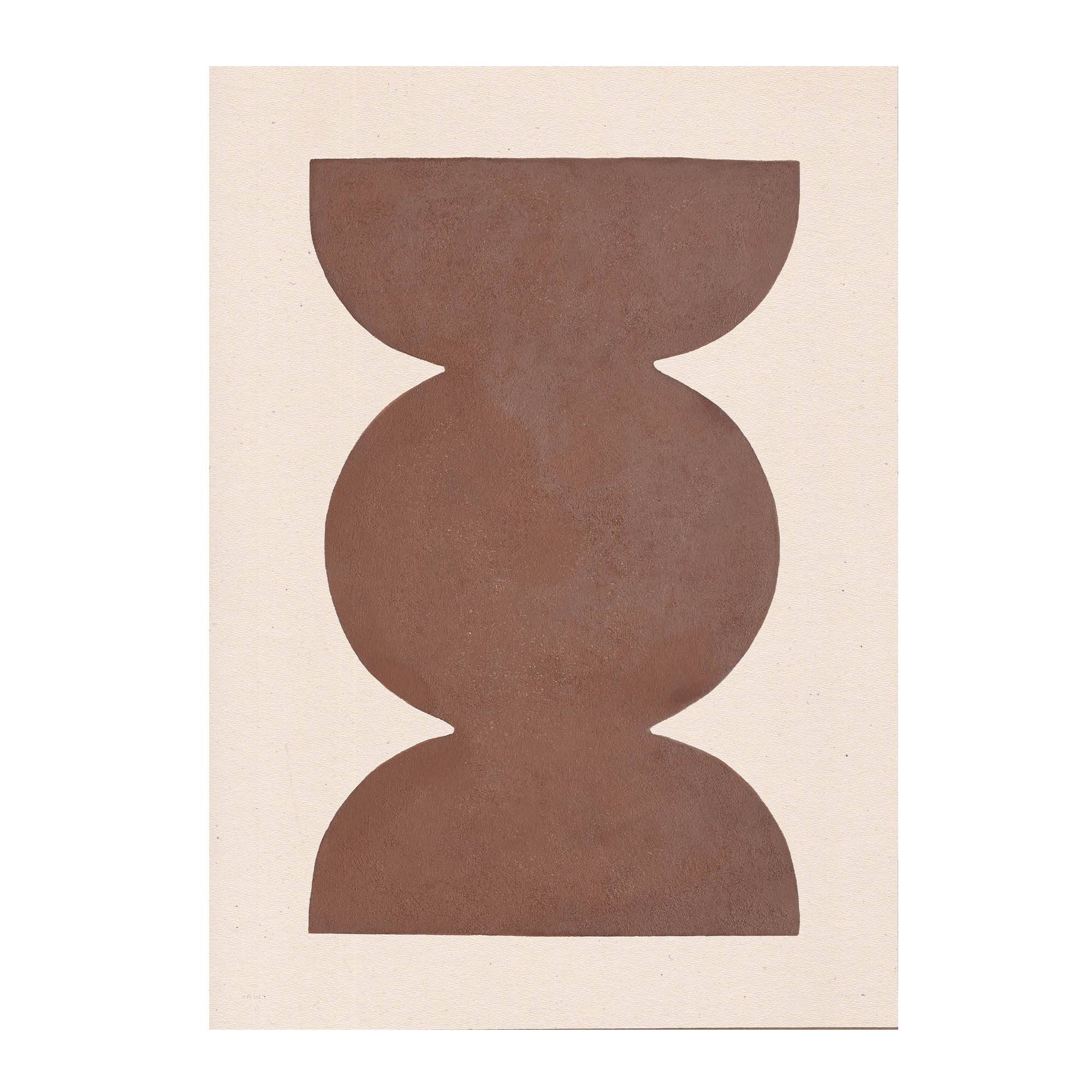 Abstract painting 50x70cm "Romy" signed Eawy