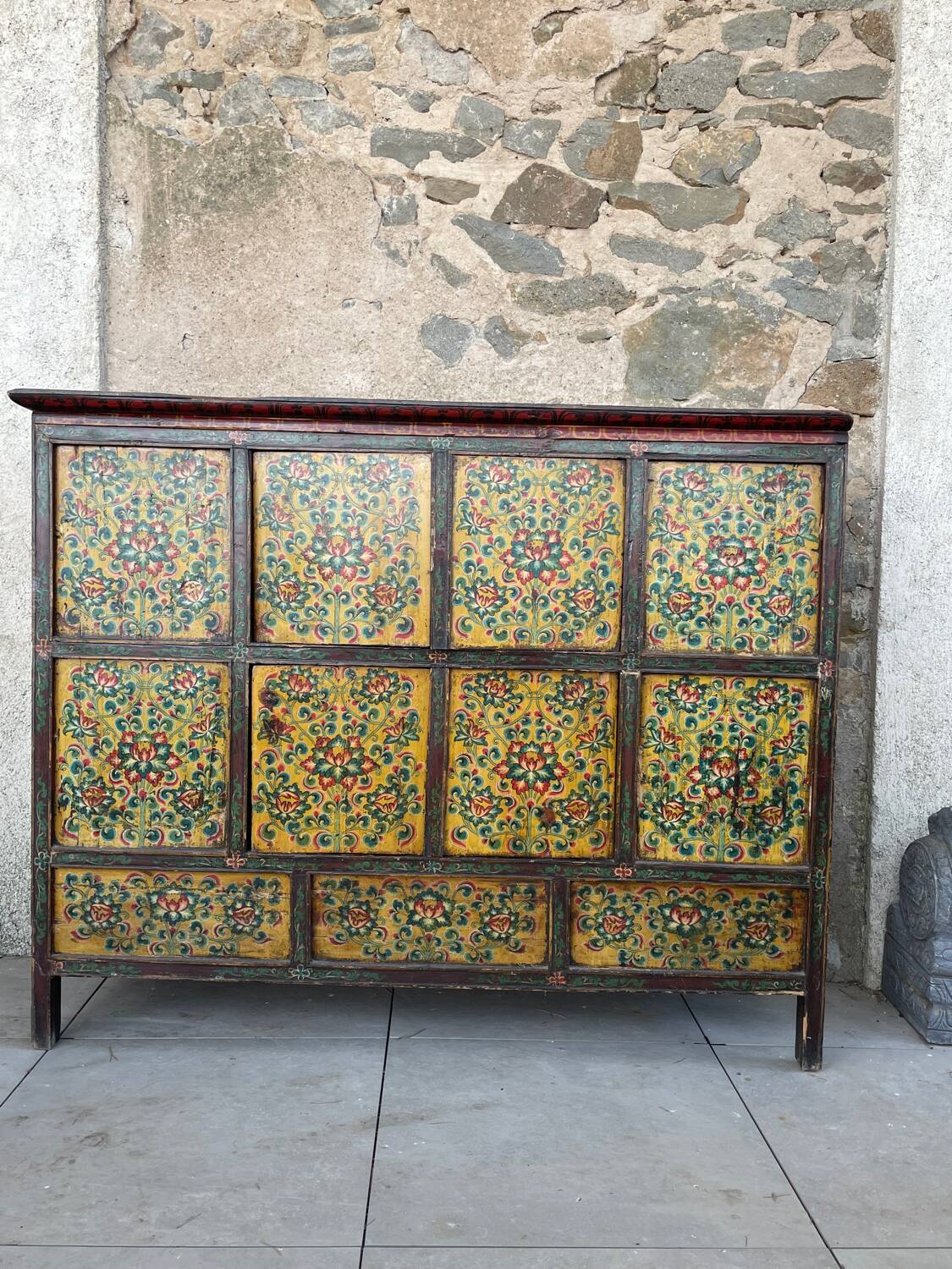 Late 19th century Tibetan furniture