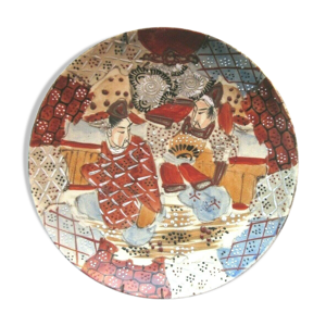 Assiette murale XIXème