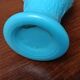 Small blue opaline vase