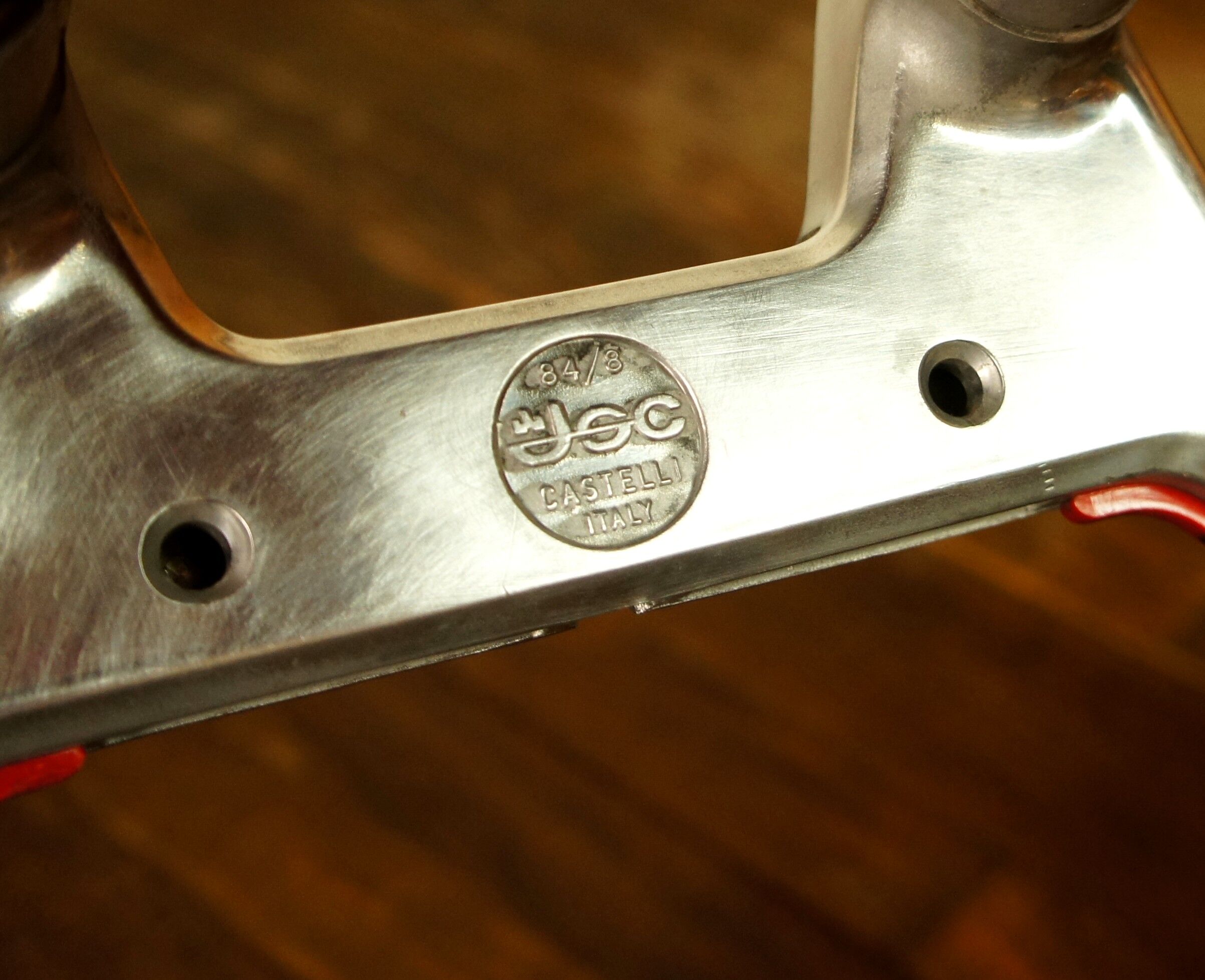 JSC Castelli Piretti vintage orange chair