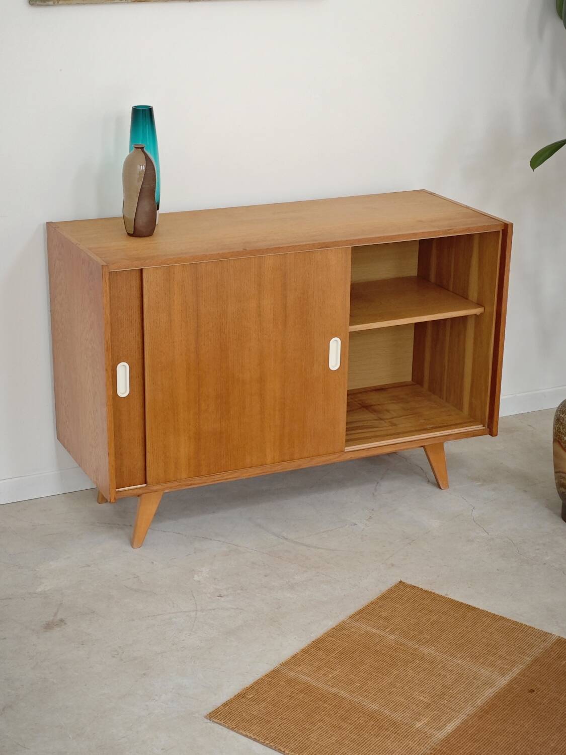 Buffet U 452 wooden furniture by Jiri Jiroutek for Interiér Praha 1960