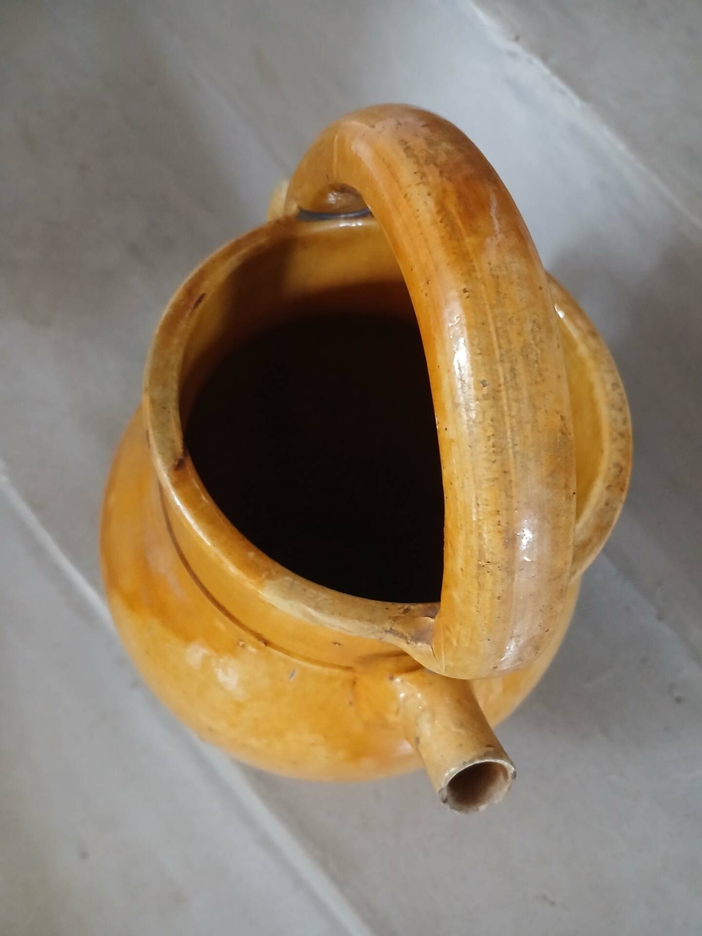 Old Provençal jug from Vallauris
