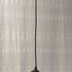 Vintage glass bell pendant light - late 20th century