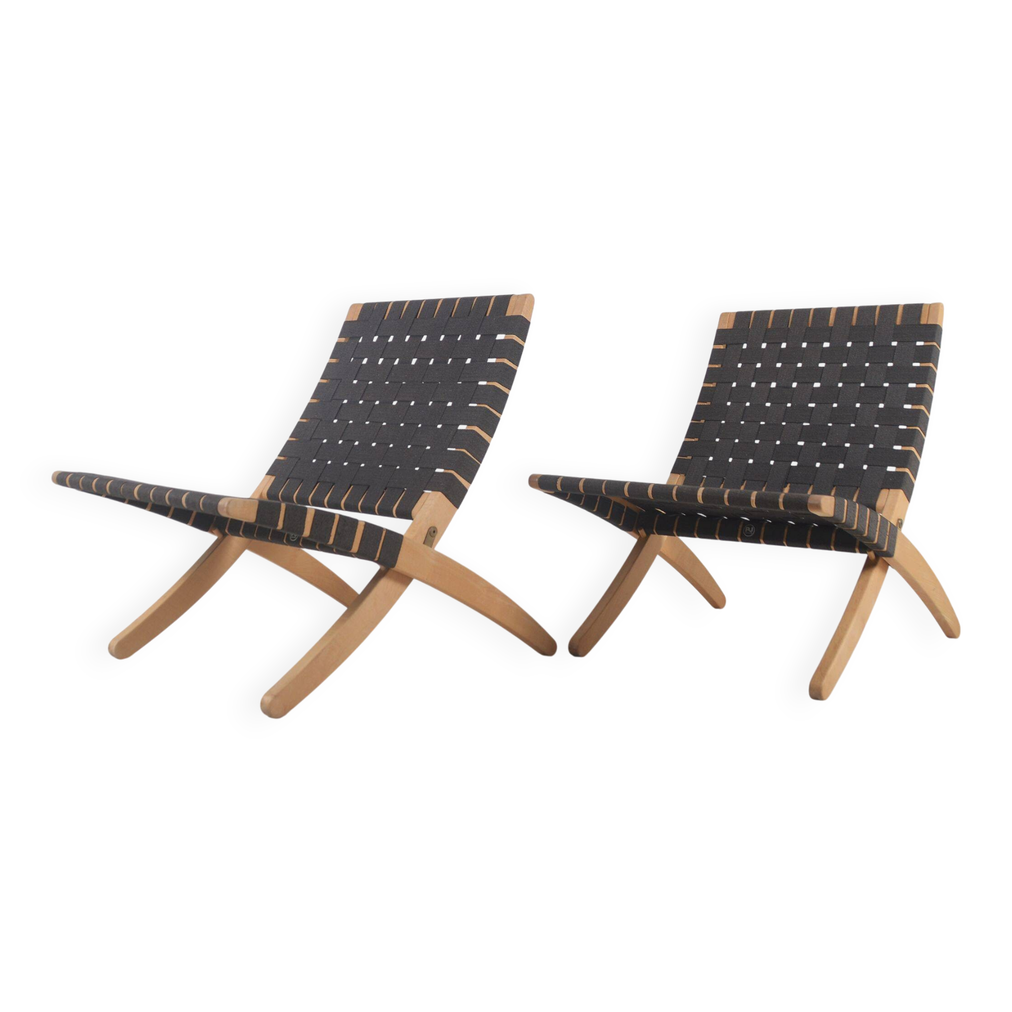 Set of Danish Cuba chairs designed by Morten Gøttler for Poul Jeppesen, 199