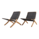 Set of Danish Cuba chairs designed by Morten Gøttler for Poul Jeppesen, 199