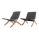 Set of Danish Cuba chairs designed by Morten Gøttler for Poul Jeppesen, 199