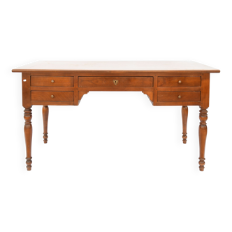 Cherry flat desk
