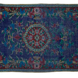 Anatolian handmade vintage rug 153 cm x 104 cm