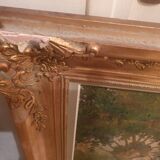 Old painting on canvas signed R. Debadrihaye