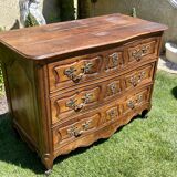 Commode in cherry tree of louis XV - eighteenth century