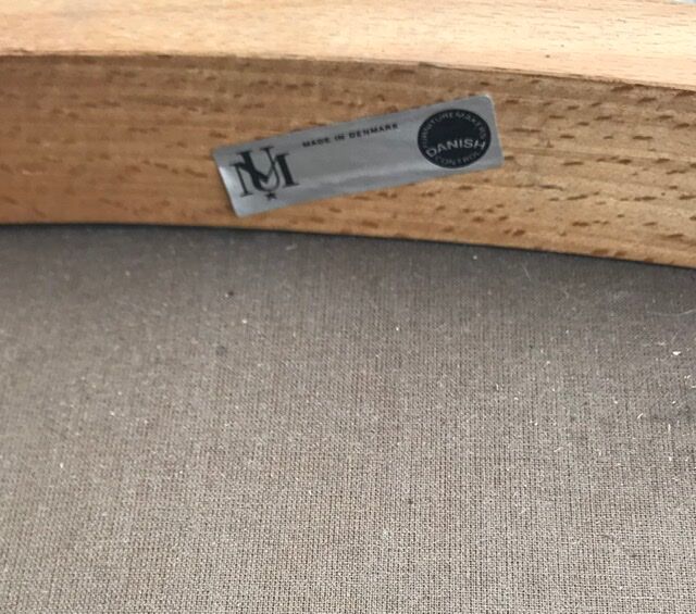 Johannes Andersen Scandinavian vintage chair