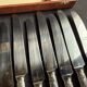 Box of 12 table knives – Silver-plated – Orbrille