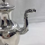 Silver teapot
