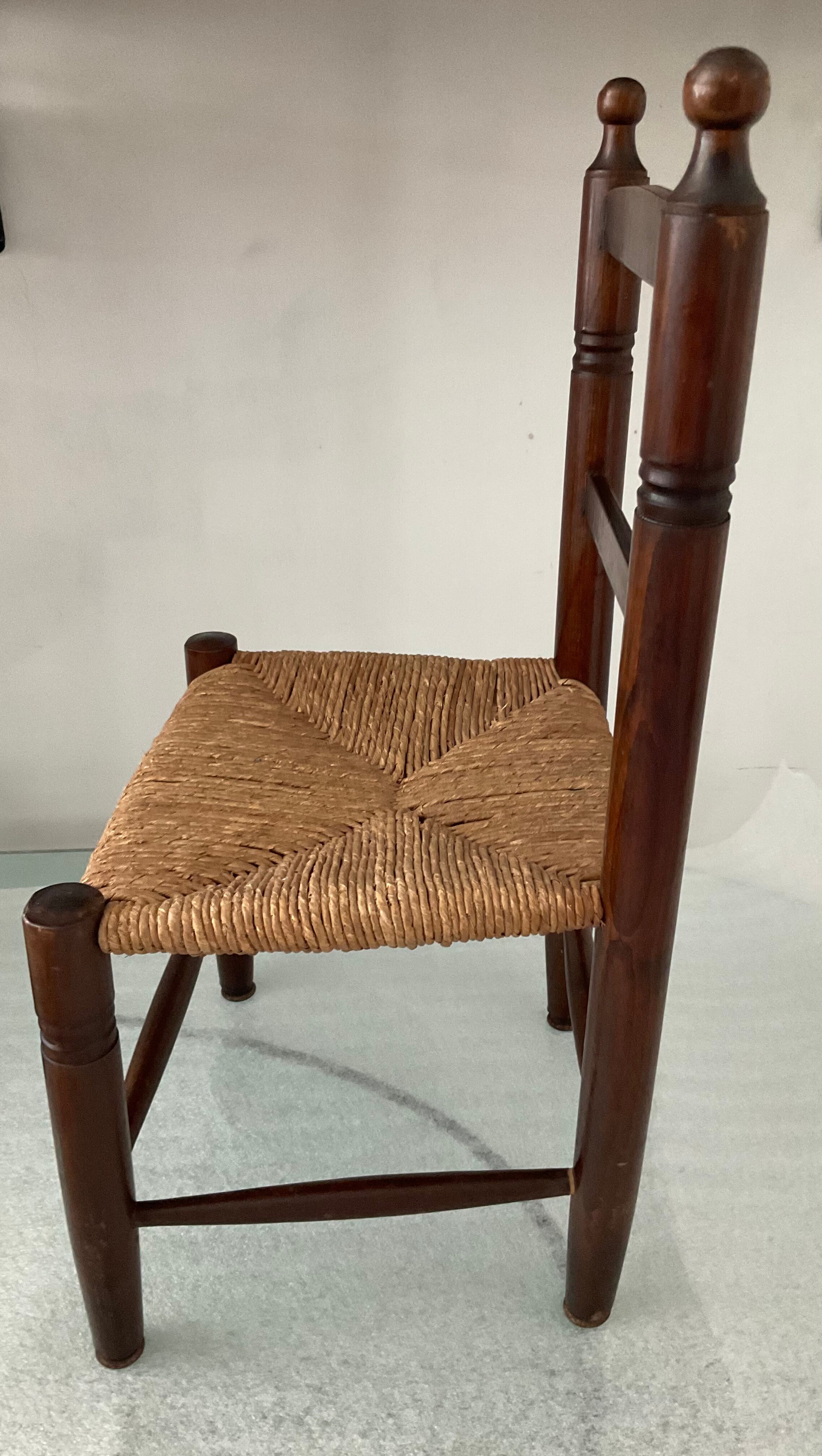 Vintage children's mulch chair with adjustable legs