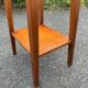 Cherry wood bedside table, vintage, 60s