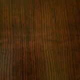 Desk and chair in rattan and vintage wood