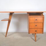 Tripod desk with compass legs, 1950s