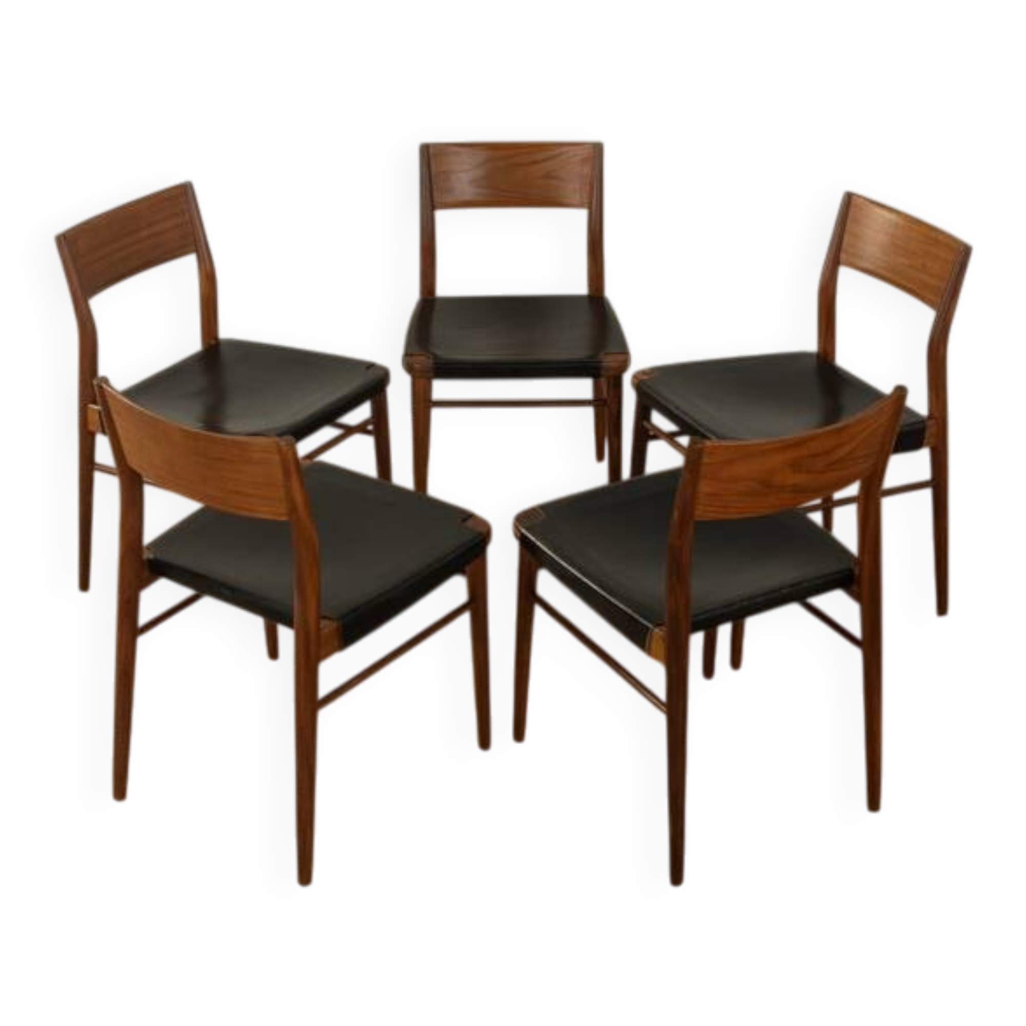 1950s Dining chairs, Georg Leowald for Wilkhahn