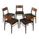 1950s Dining chairs, Georg Leowald for Wilkhahn