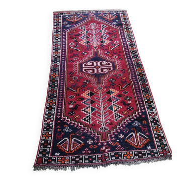 Tapis persan en laine  type Shiraz fait à la main