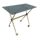 Vintage dessert trolley in brass and smoked glass 1960