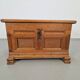 Antique Brutalist Chest in Oak, 1800