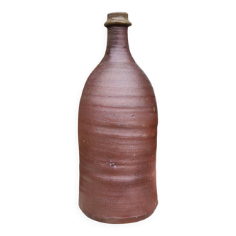 Stoneware bottle Dominique Lion / Puisaye