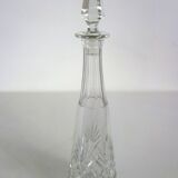 Ancienne carafe à vin en cristal Saint Louis modèle Massenet n°9