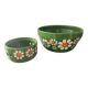 Duo vintage plant pot West Germany