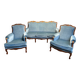 Louis XV style living room Sofa and pair of Armchairs
