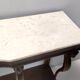 Outstanding Art Deco Style Console with a Carrara Marble Top, Italy